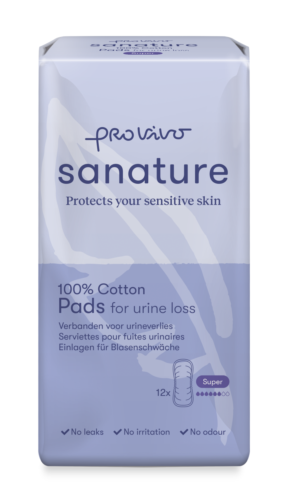 Sanature Pro Vivo Super: Assorbenti in Cotone 100%