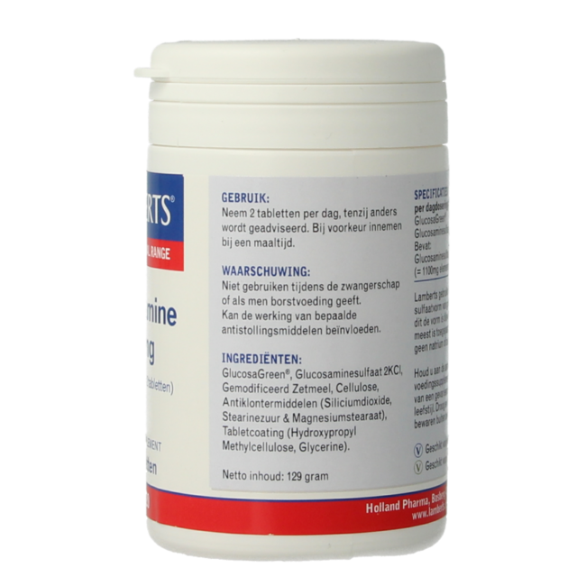 Glucosamine 1100 120 Tablets