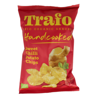 Trafo Trafo Chips Handgekocht Sweet Chili Bio 125 Gramm