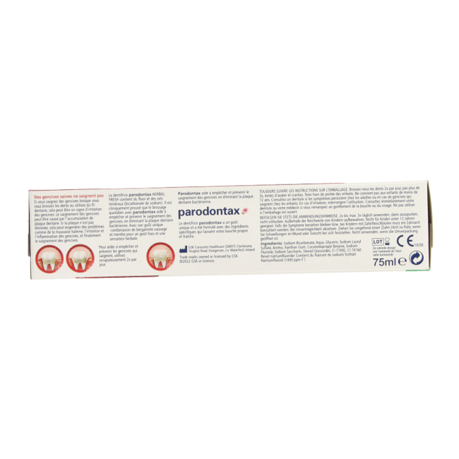 Parodontax Herbal Fresh 75 mililitros