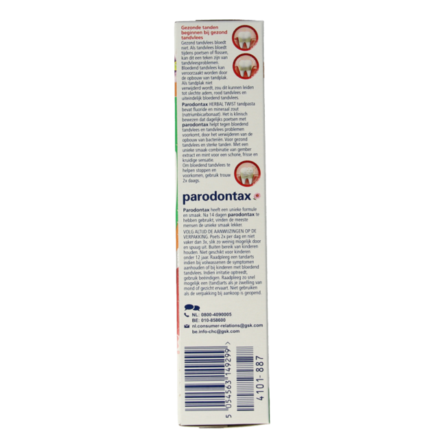 Parodontax Herbal Twist 75 mililitros