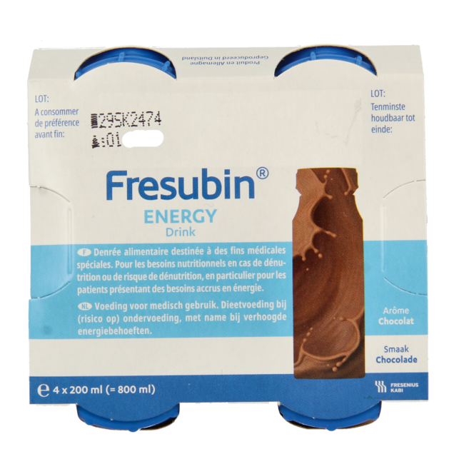 Fresubin Energy drink cioccolato 200ml 4 Pezzi