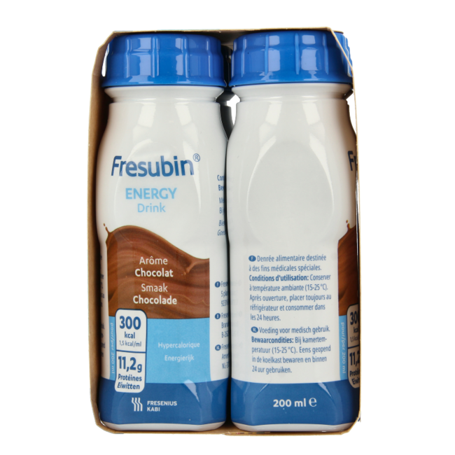 Fresubin Energy Drink Schokolade 200ml 4 Stück