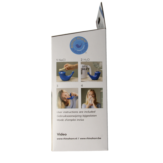 Irrigateur nasal bleu - 1 unité