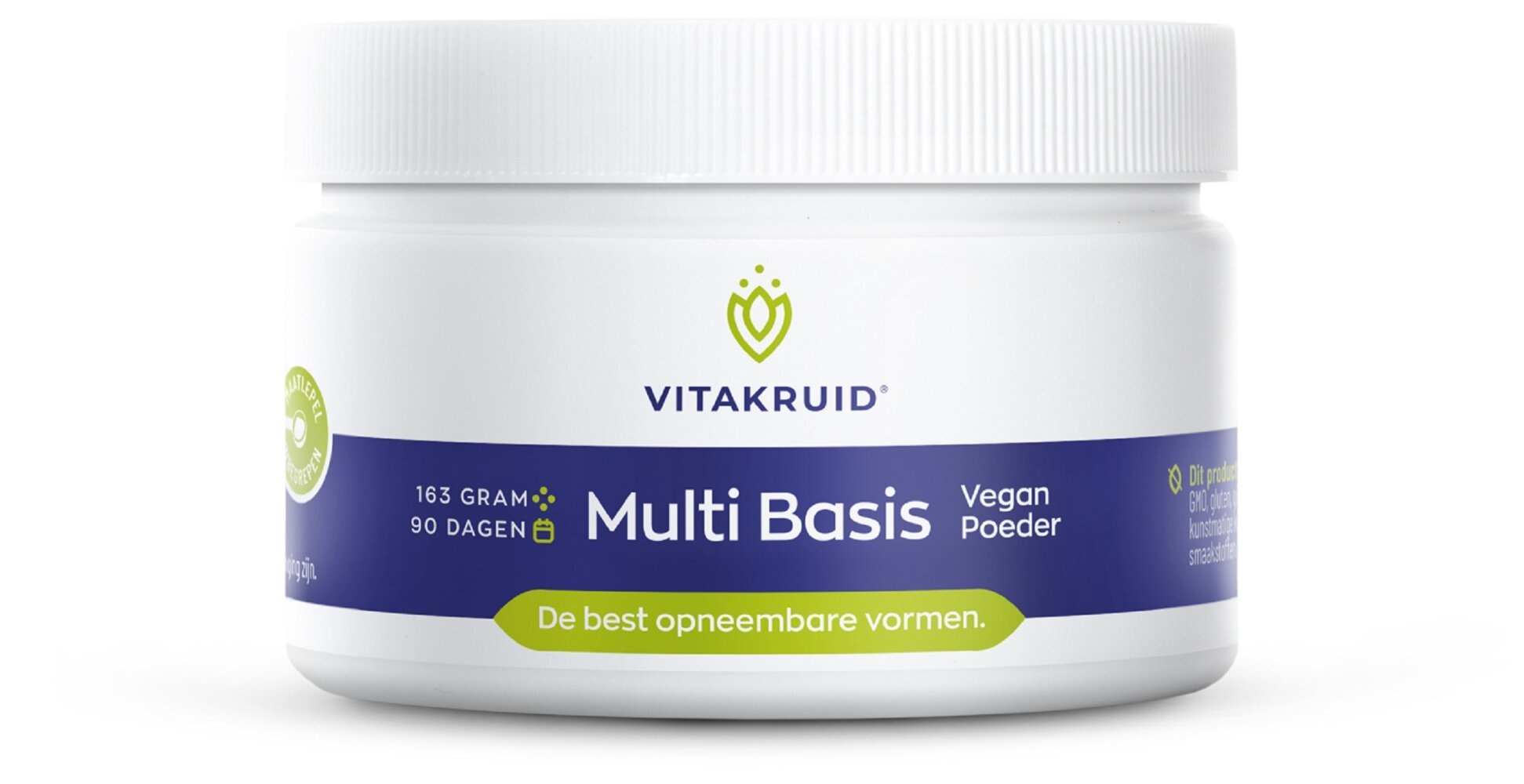 Vitakruid Multi Basis Vegan Polvere | Multivitaminico Naturale ad Alto Assorbimento