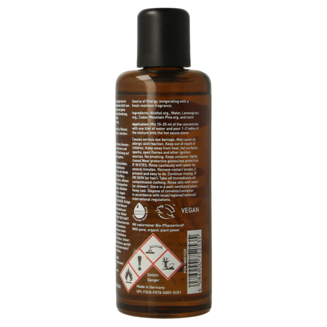 Primavera Sauna therapy source d'énergie bio 100 ml