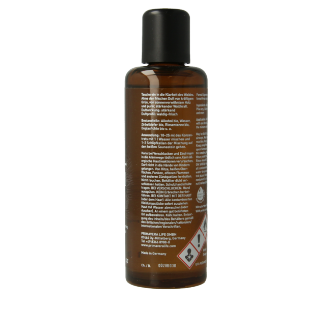 Primavera Sauna Therapy Experiencia Forestal Bio 100 ml