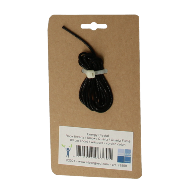 Steengoed Cristal Energético Cuarzo Ahumado 1 unidad