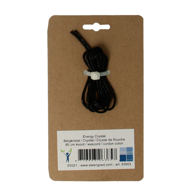 Cristal d'énergie Steengoed cristal de roche 1 pièce