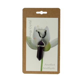 Steengoed Cristal energético de amatista Steengoed, 1 unidad