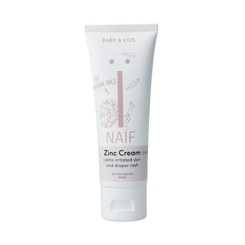 Naif Crema de pañal para bebés y niños sin perfume 75 ml