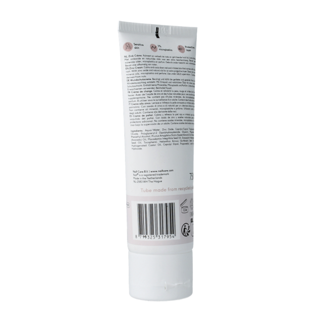 Crema de pañal para bebés y niños sin perfume 75 ml