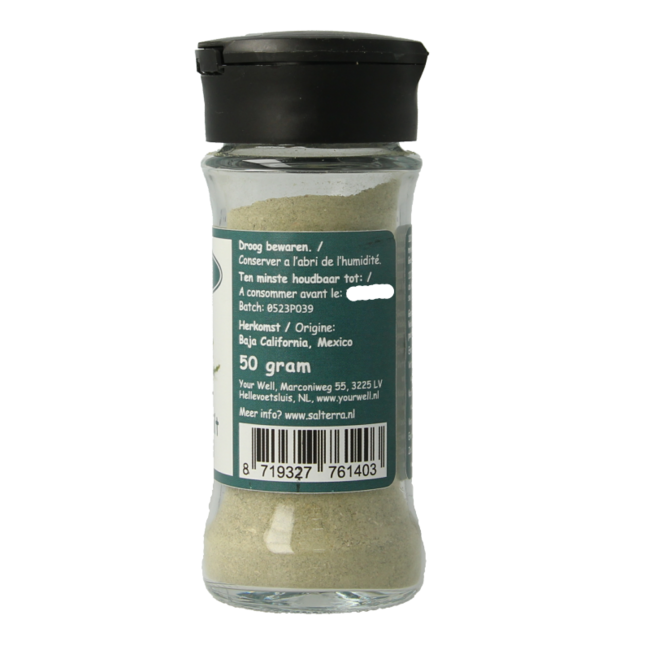 Sal de salicornia fina 50 gramos