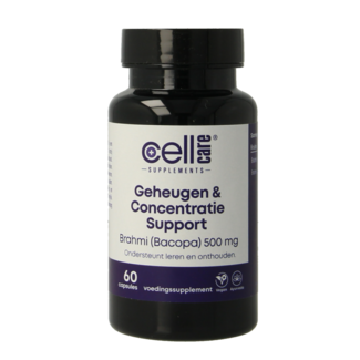CellCare Brahmi 500mg 60 Cápsulas vegetarianas