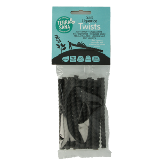 TerraSana TerraSana regaliz salado en cables twist bio 100 gramos
