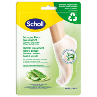 Dr. Scholl's Scholl Expert care footmask aloe vera 1 Paar