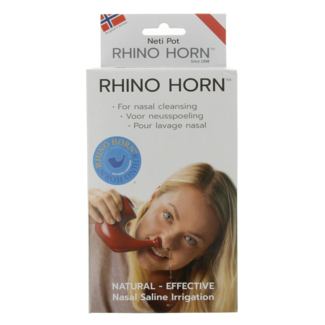 Rhino Horn Irrigatore Nasale Rhino Horn Rosso 1 Pezzo