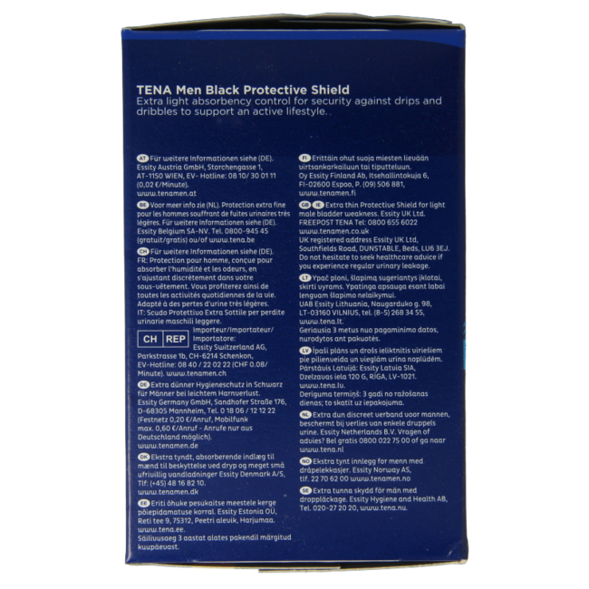 Man active fit extra light 14 Stuks