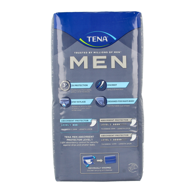 TENA Men Level 1 24 Pack