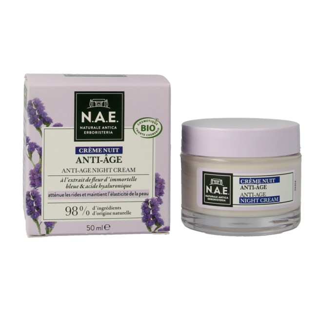 N.A.E. Belleza crema de noche antiedad 50 mililitros