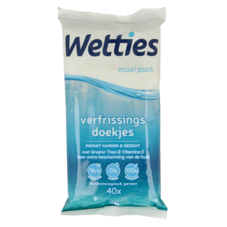 Wetties Wetties Maxi Pack 40 Wipes