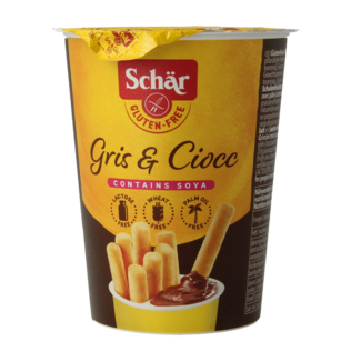 Schar Schar Milly grissini & chocolate sticks glutenvrij 52 Gram