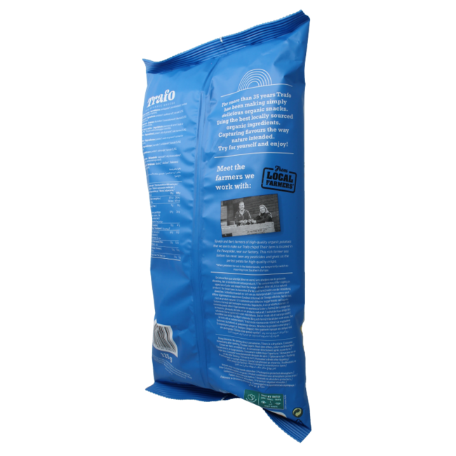 Trafo Chips gesalzen bio 125 Gramm