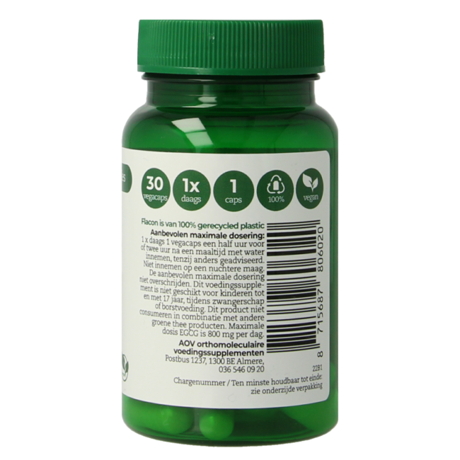AOV 602 L-Theanine 30 Vegetarian capsules