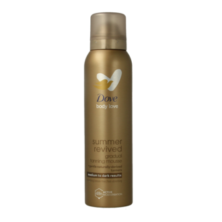 Dove Dove Dermaspa body mousse tanning medium to dark 150 Milliliter