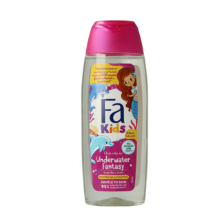 FA FA Kids gel de ducha y champú sirena 250 ml