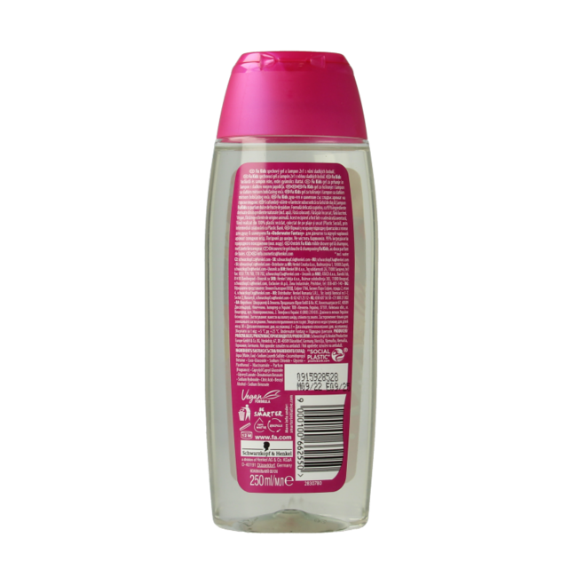 FA Kids gel de ducha y champú sirena 250 ml