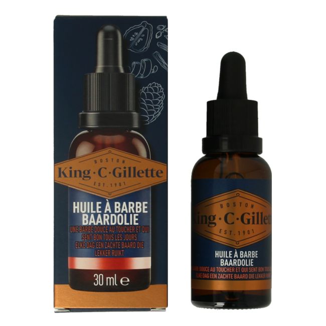 Aceite para barba Gillette King C. 30 ml