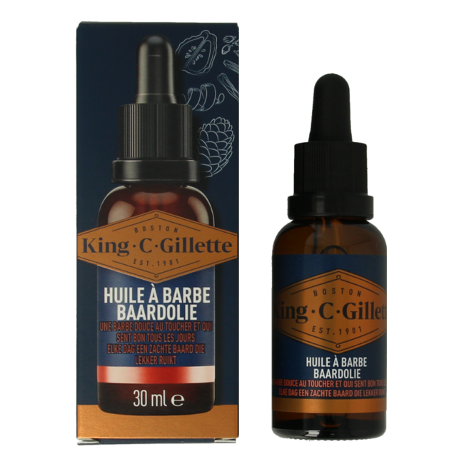 Gillette King C. Bartöl 30 ml