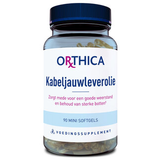 Orthica Kabeljauwlever olie 90 Softgels