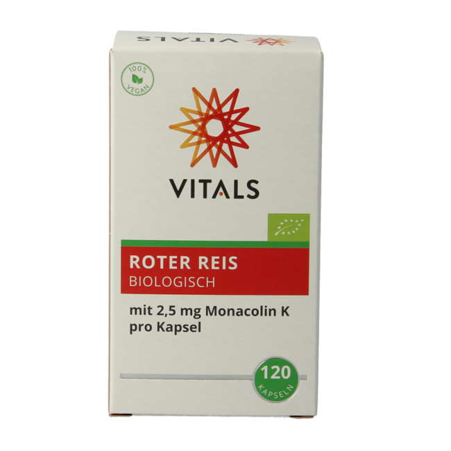 Red yeast rice organic 120 Capsules