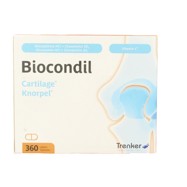 Trenker Biocondil chondroitine glucosamine met vitamine C 360 Tabletten