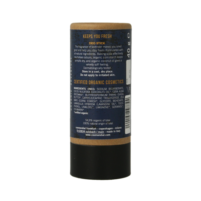 Benecos natural beauty Bio for men only dezodorant w sztyfcie 40 g