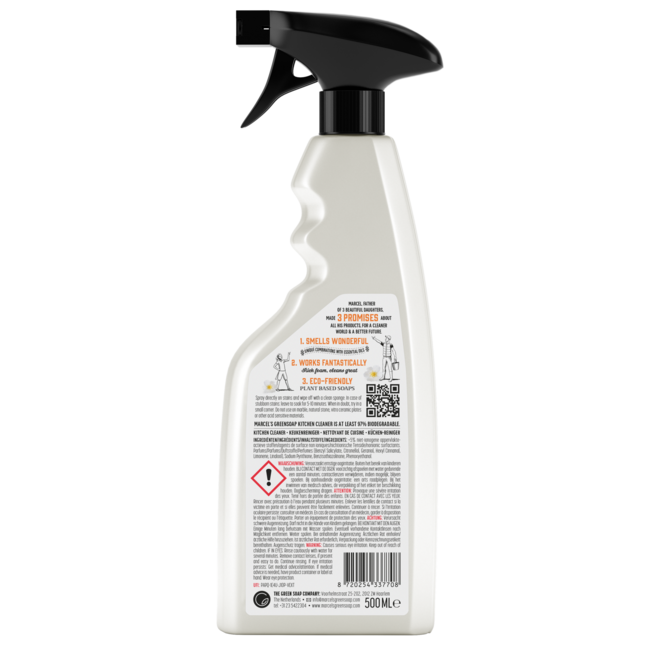 Keukenreiniger spray sinaasappel & jasmijn 500 Milliliter