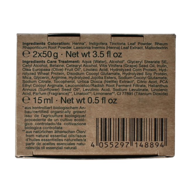 Hair colour amber brown 100 Gram