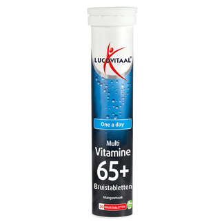 Lucovitaal Multi 65+ goût mangue 20 comprimés effervescents