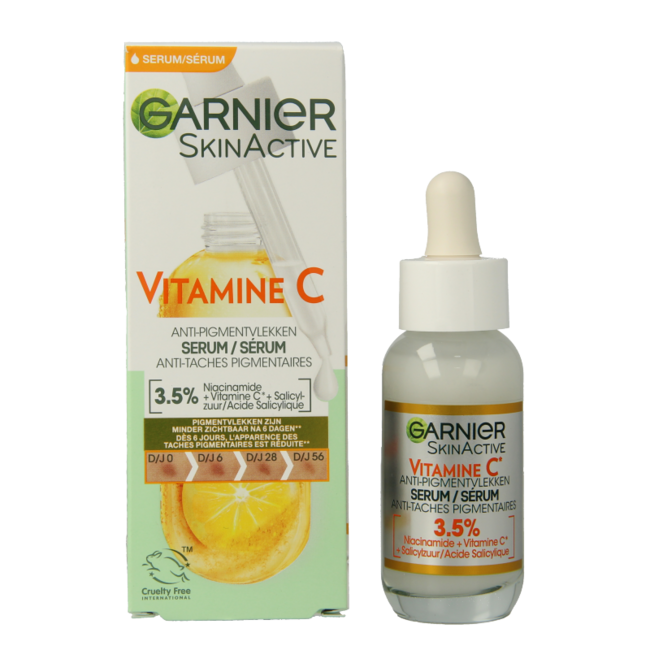 Siero Anti-Macchie Garnier SkinActiv VitC 30 Millilitri