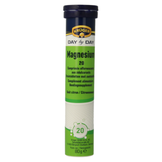 Kruger Magnesium comprimidos efervescentes 20 unidades