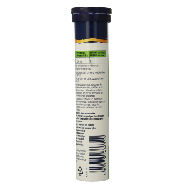 Magnesium comprimidos efervescentes 20 unidades
