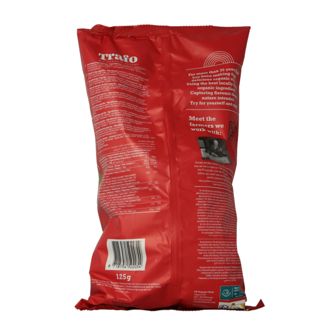 Trafo Bio Paprika Chips 125 Gramm