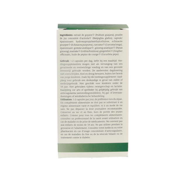 Organic Zinc Complex 60 Vegetarian Capsules