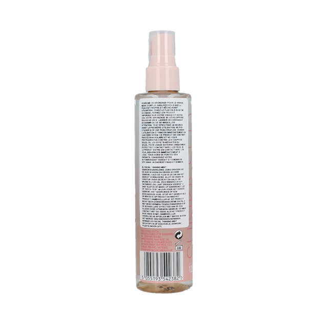 Sunkissed Clear ocean bruma bronceadora facial 125 mililitros