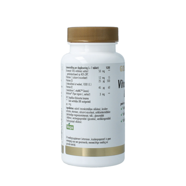 Vitamin K2 45mcg & D3 25mcg 60 Tablets
