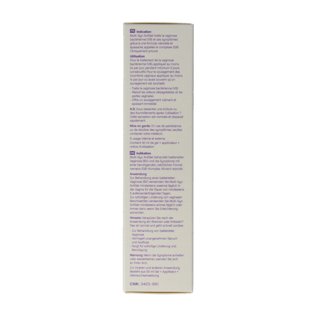 Multi-GYN ActiGel Gel 50 Milliliter