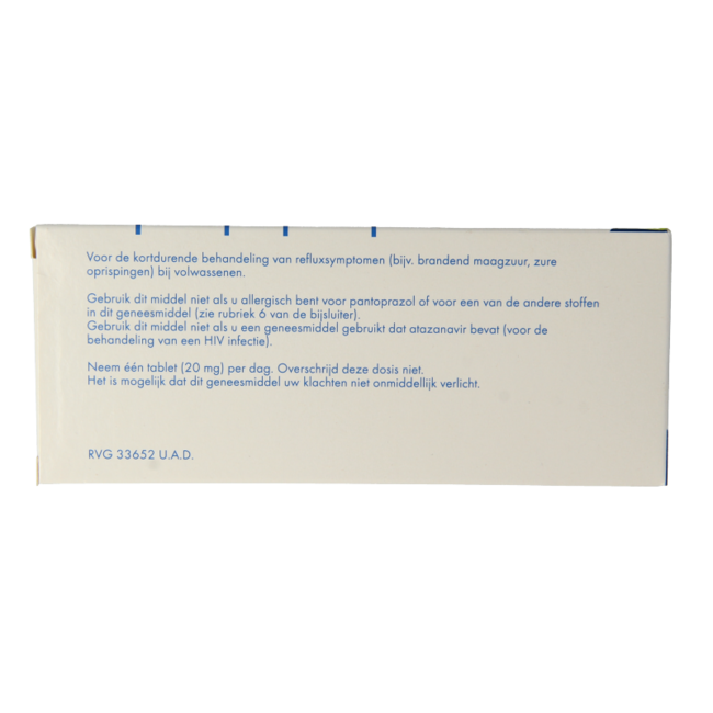 Sandoz Pantoprazol 20mg 7 tabletek