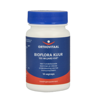 OrthoVitaal OrthoVitaal Bioflora kuur 100 mil millones 14 cápsulas vegetarianas